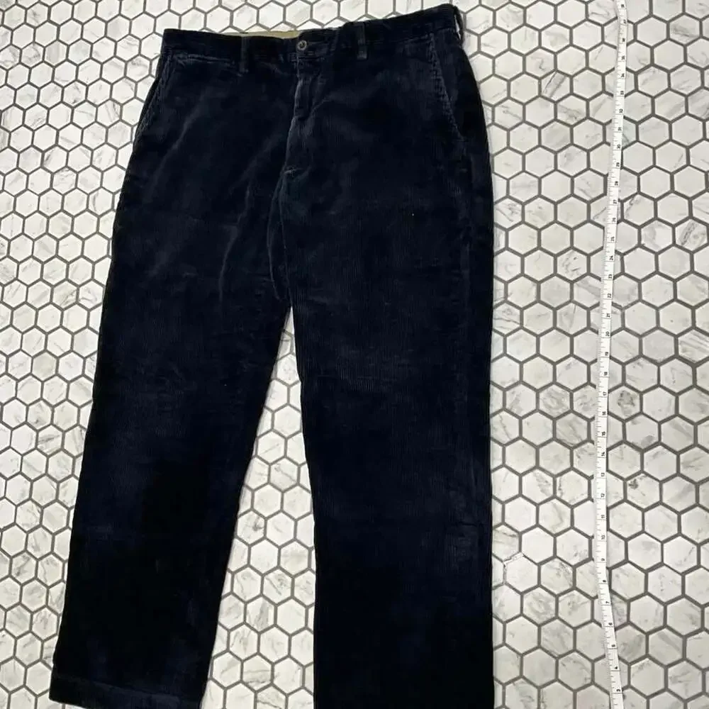 Polo Ralph Lauren Navy Corduroy Preston Pants